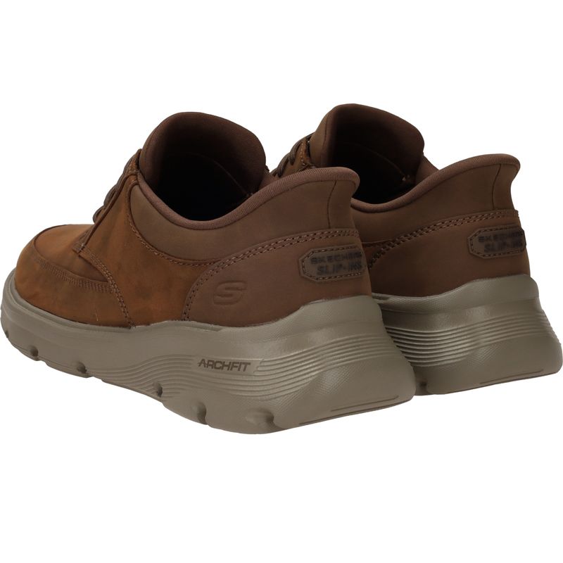 Skechers Slip Ins Arch Fit Garza Sneakers Cognac Heren