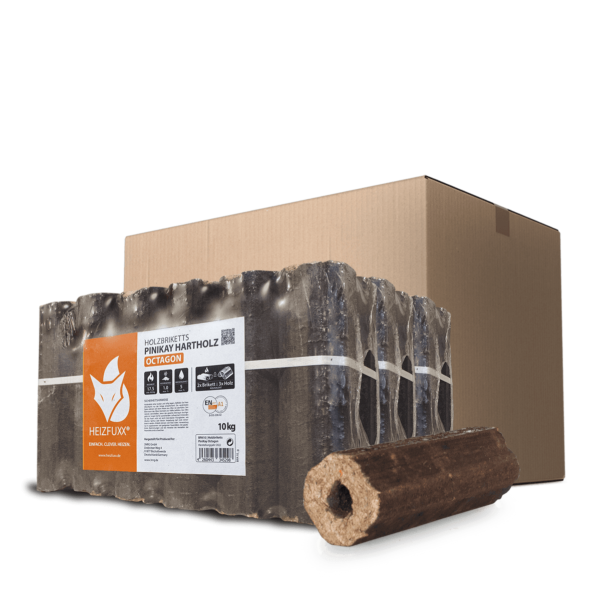 Heizfuxx PiniKay Octagon 10kg x 3 containers 30kg