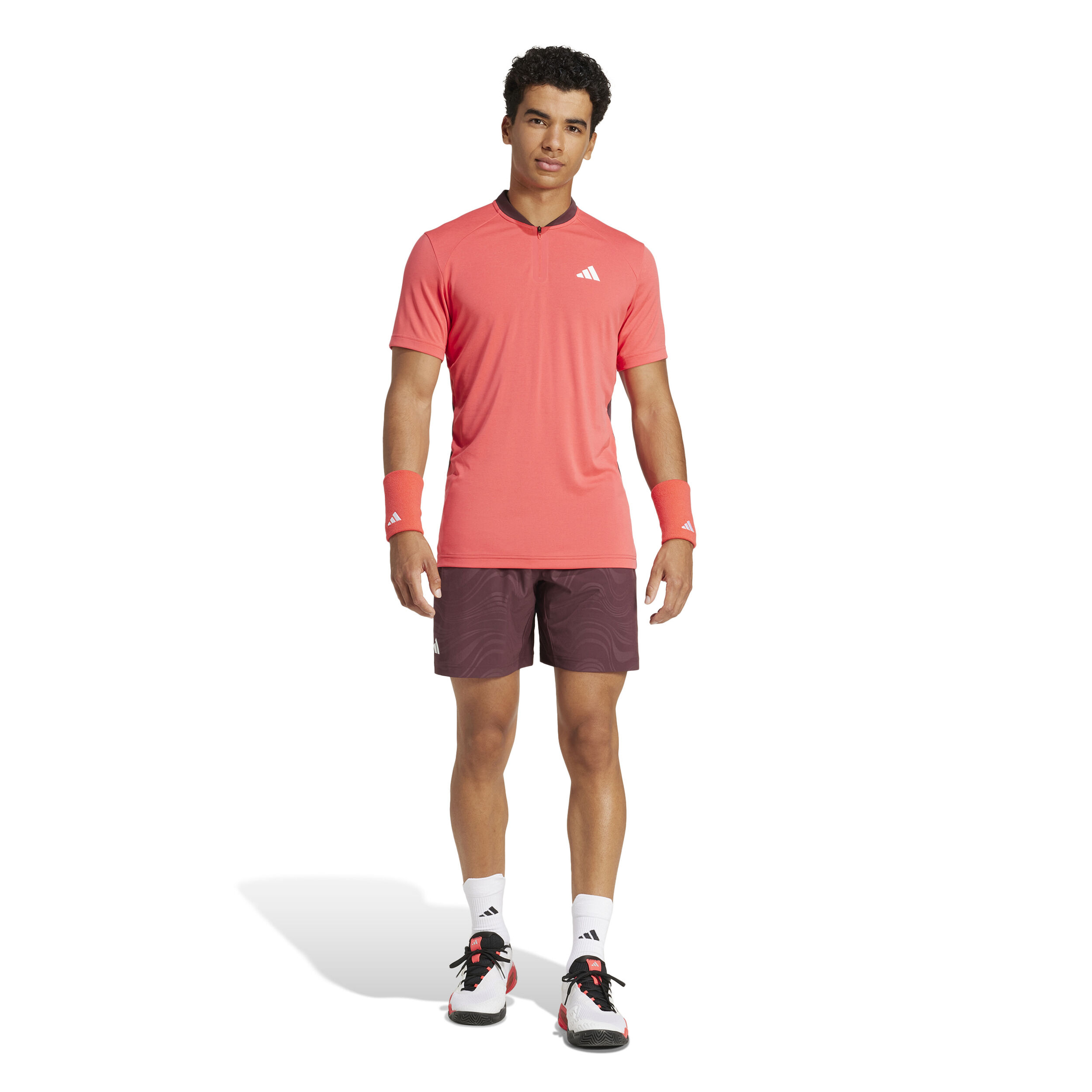 adidas Freelift Pro Polo Hommes - Rouge