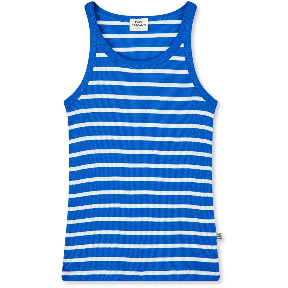 Køb Mads Nørgaard Surf The Web/Vanilla Ice 2x2 Cotton Stripe Carinila Top
