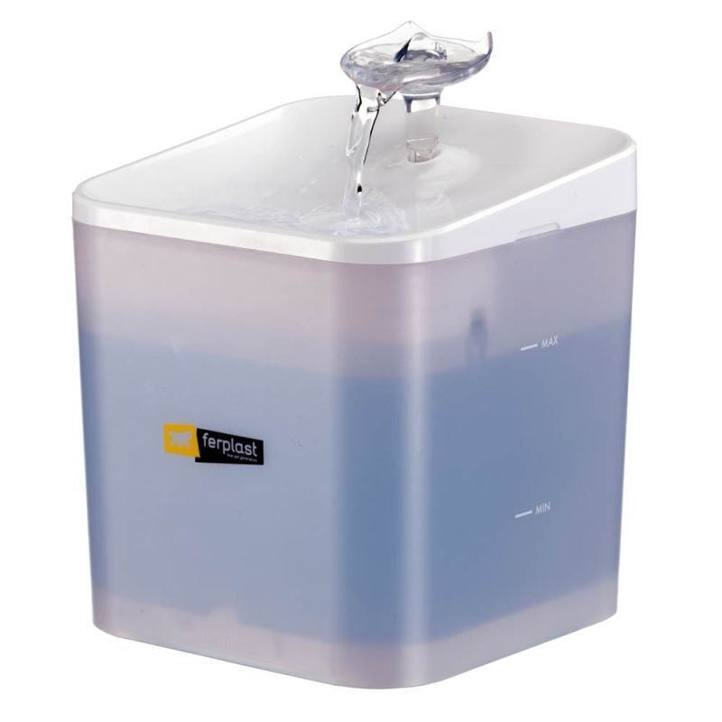 Ferplast Ares - Drinkfonteint kat - Wit - 20x16 cm