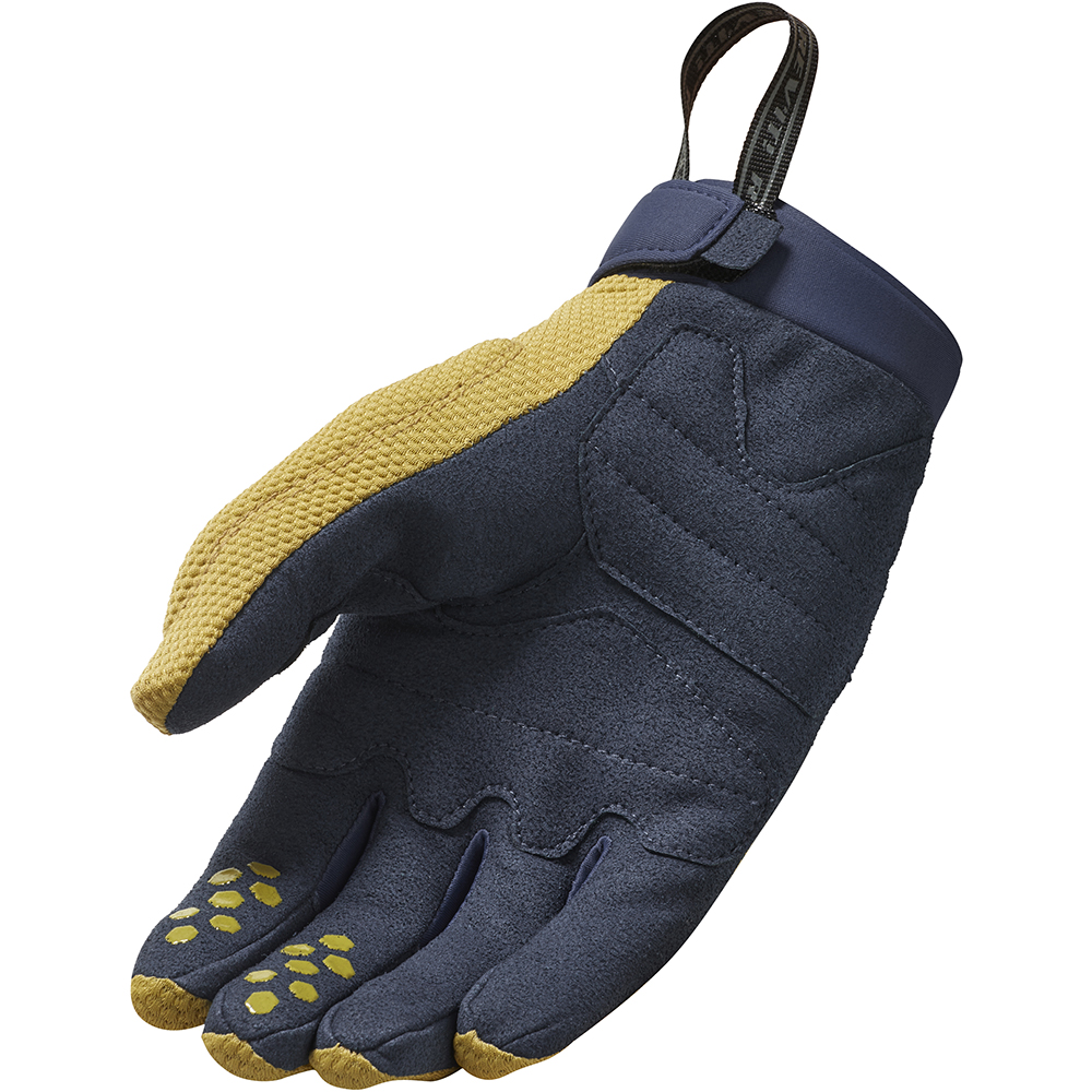 Rev'it - Gants Massif Jaune / Bleu foncé