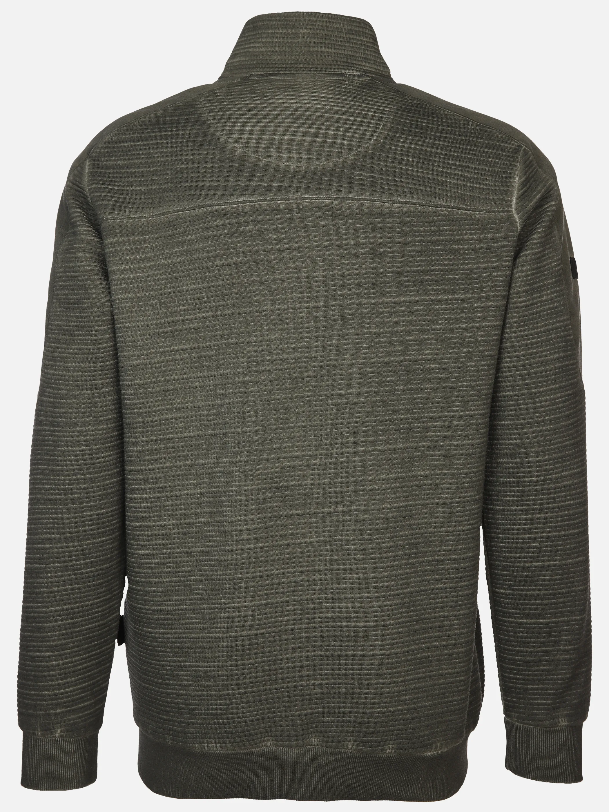 Herren Sweatjacke in verwaschener Optik