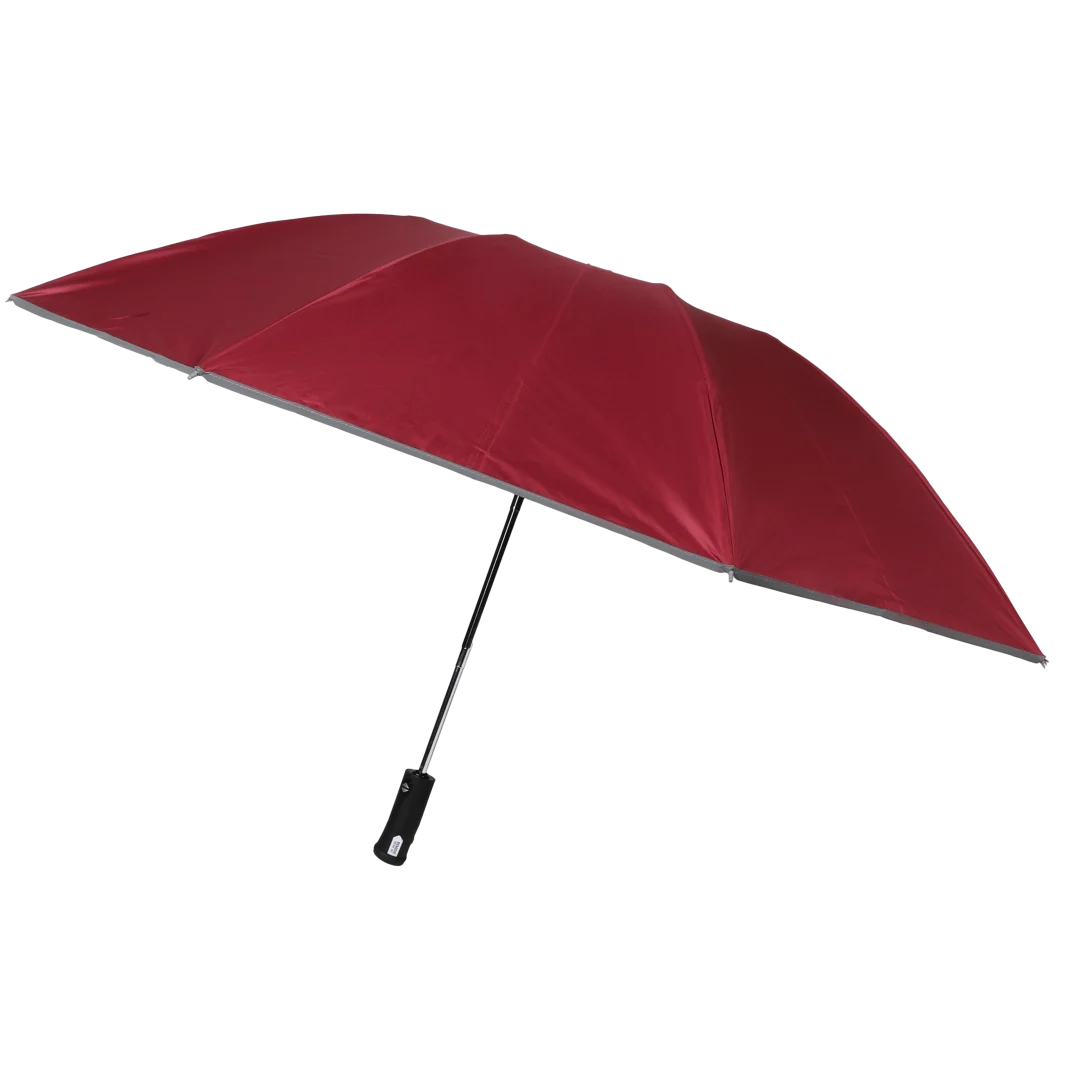 Parapluie pliable avec lampe de poche