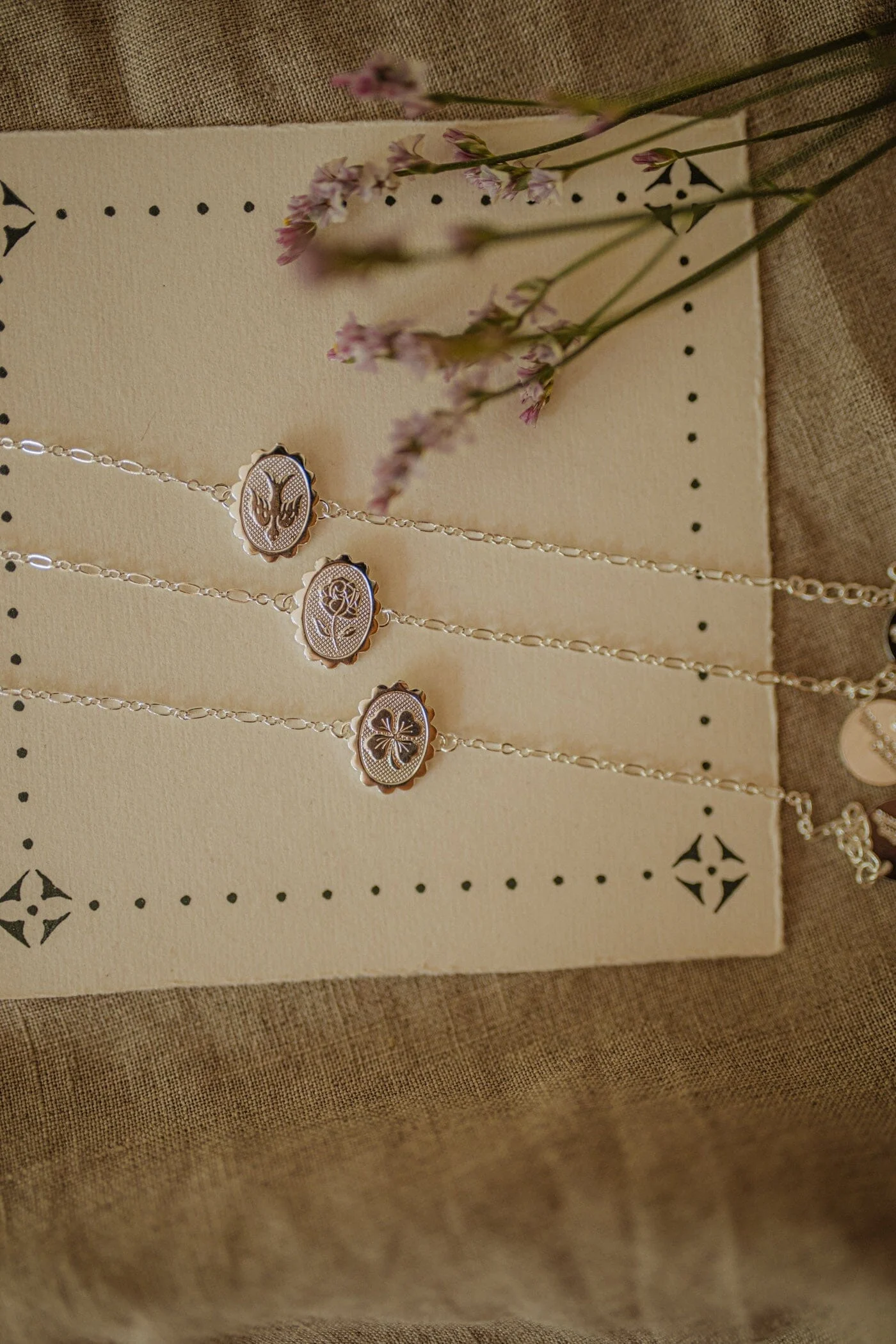 THÉMIS - Bracelet trèfle plaqué argent | Argent