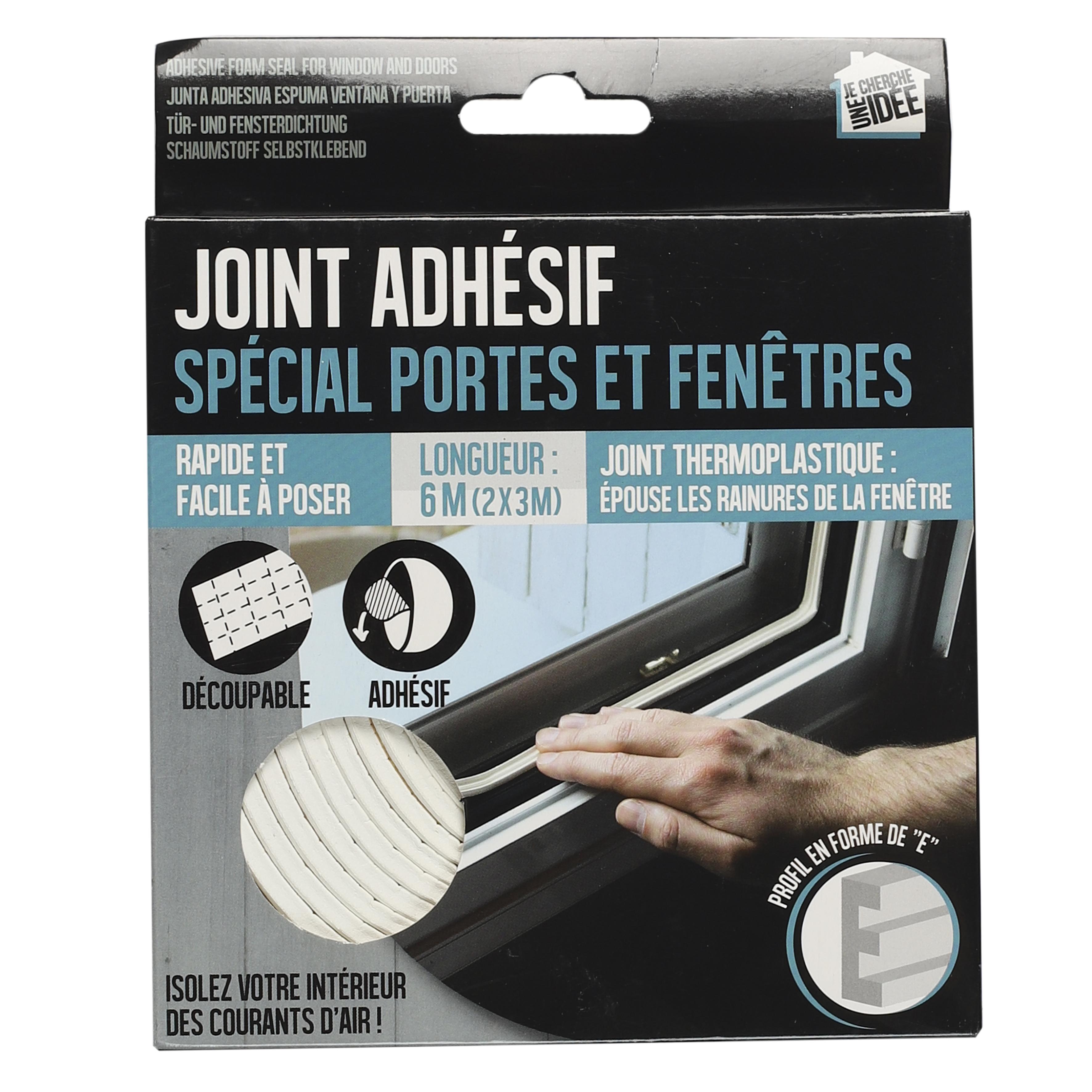JOINT ADHESIF MOUSSE FENETRE ET PORTE