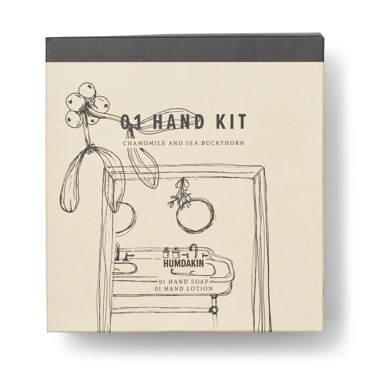 Humdakin  01 Hand Care Kit, Kamille og havtorn - 2 x 300 ml.