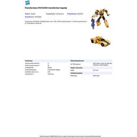 Transformers EarthSpark Deluxe Class figur – flere varianter - assorteret