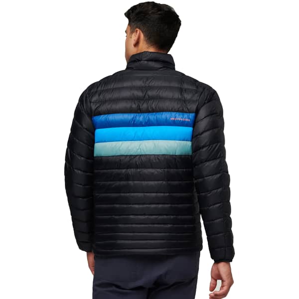 Doudoune ski COTOPAXI FUEGO DOWN JACKET BLACK & PACIFIC STRIPE