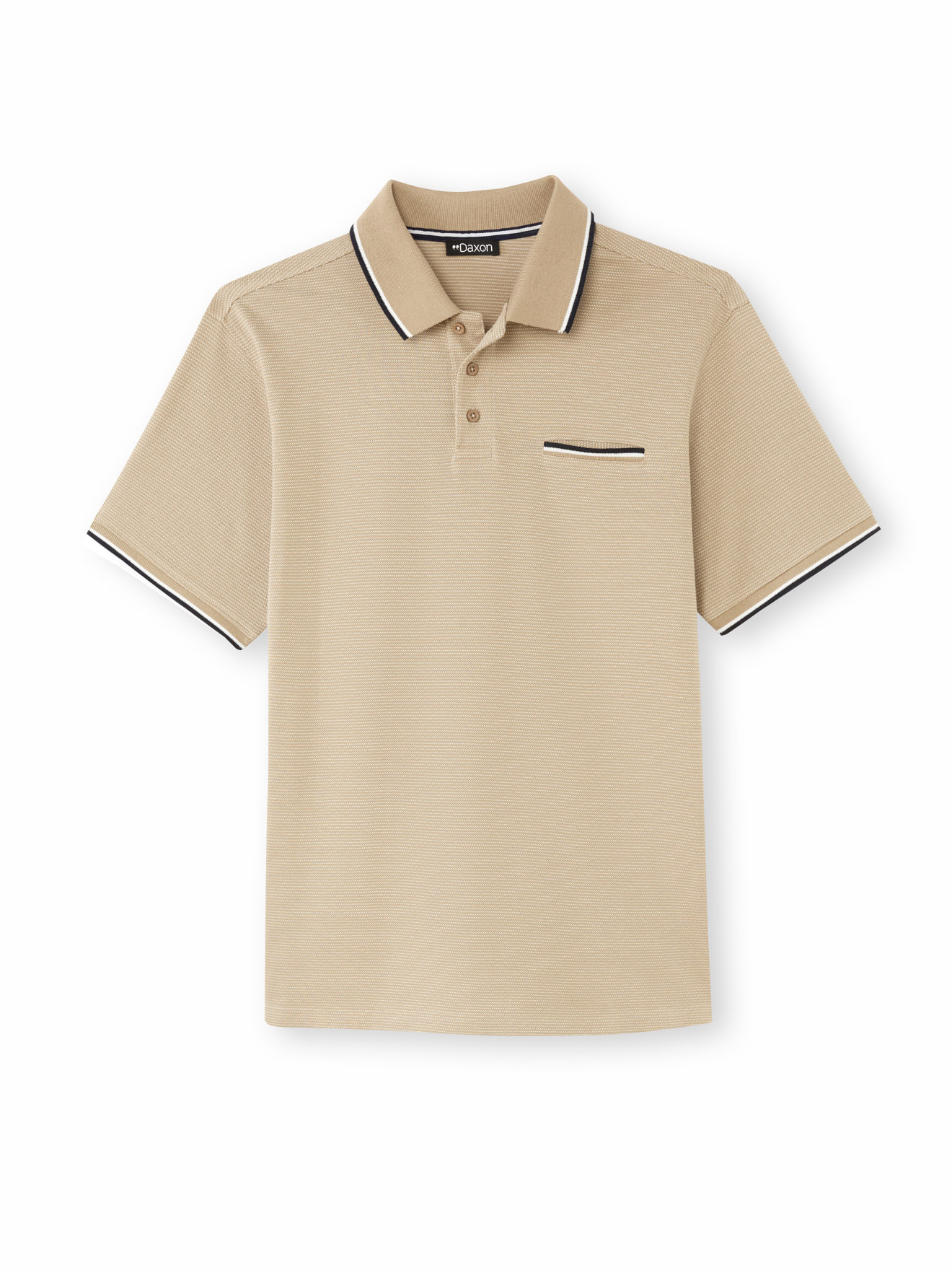 Polo manches courtes en maille piquée