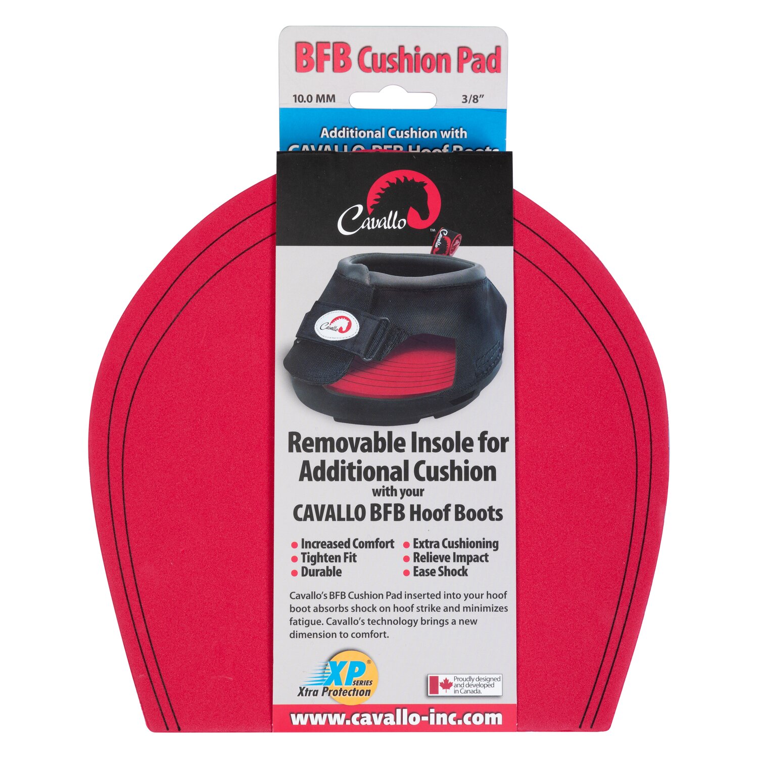 Cavallo Horse and Rider Einlegesohlen Cushion  - BFB (10 mm)