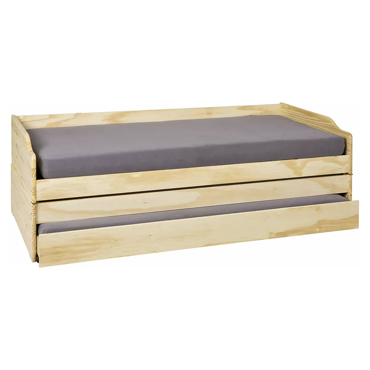 Funktionsbett Lotar 90x200 Natur