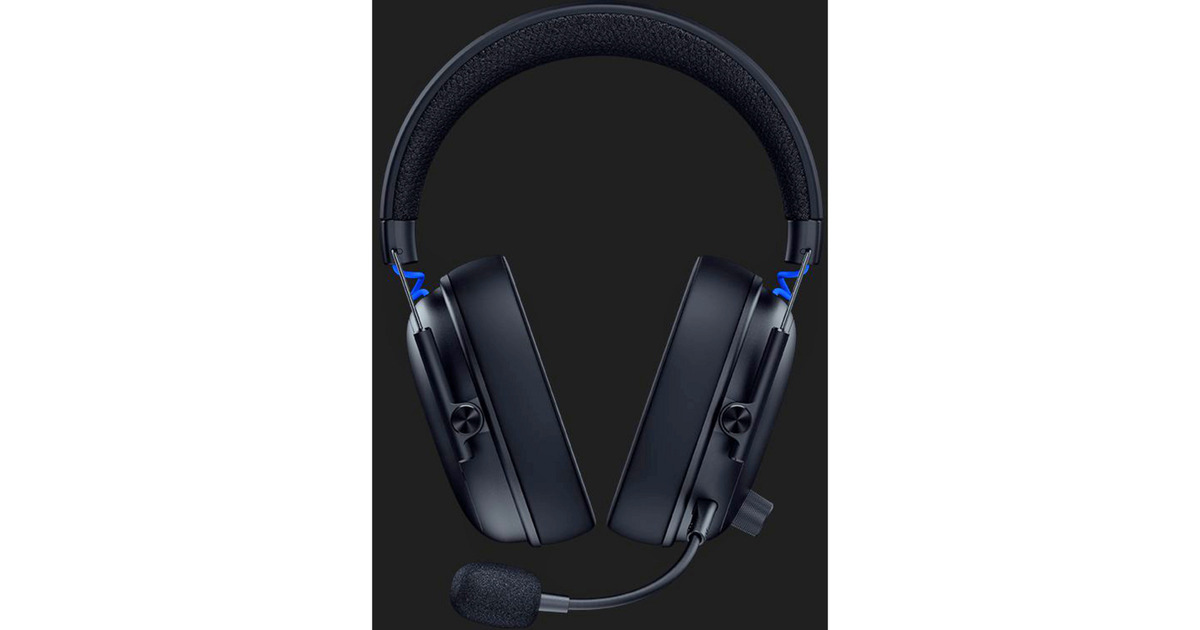 RazerRazer BlackShark V3 for Playstation over-ear gaming headset  (Zwart, PlayStation 4 en 5, 2.4 GHz / Bluetooth)
