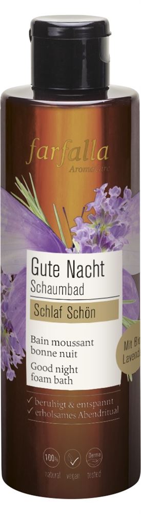 Farfalla Schaumbad<br>200 ml, Flasche, Gute Nacht