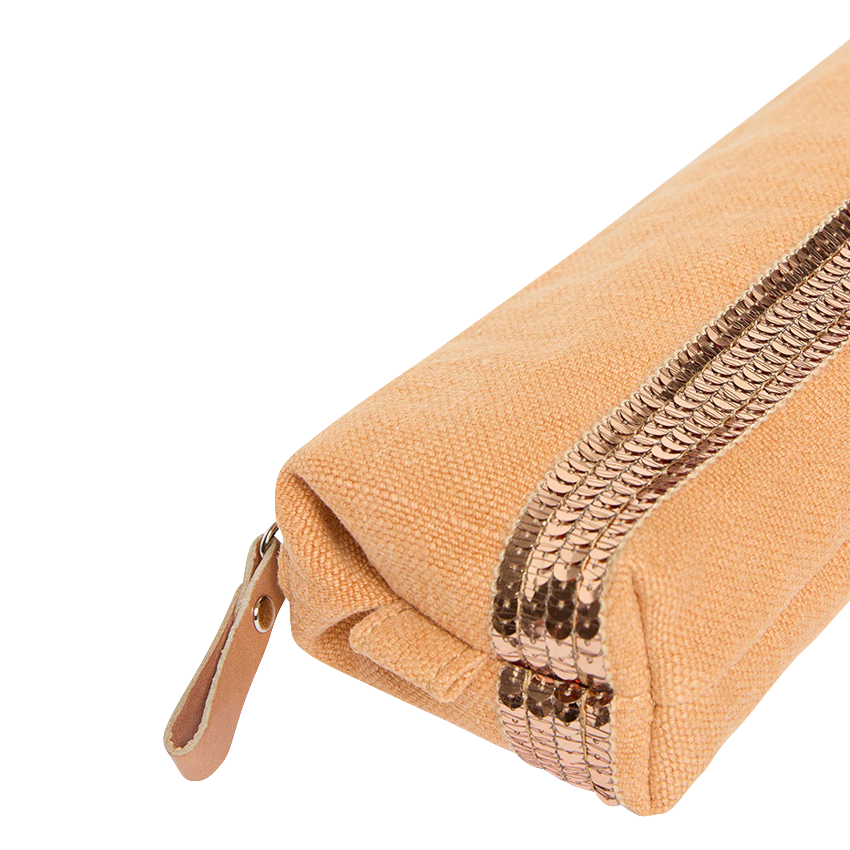 Trousse en lin | Jaune