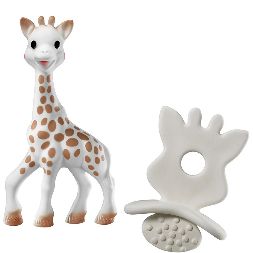 Hochet Sophie la Girafe + Chewing Rubber So Pure