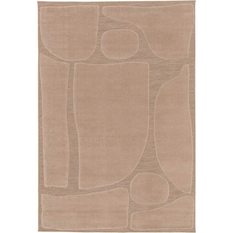 Interieur05 buitenkleed Stone bruin - 230 x 160 cm