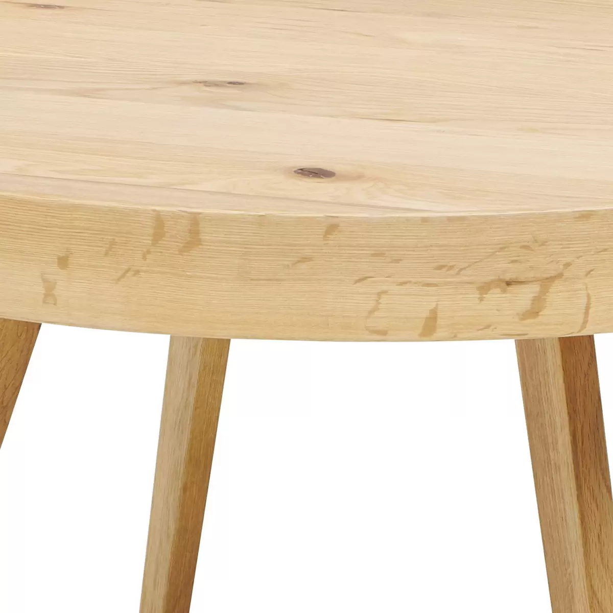 Salontisch rund Wood Eiche