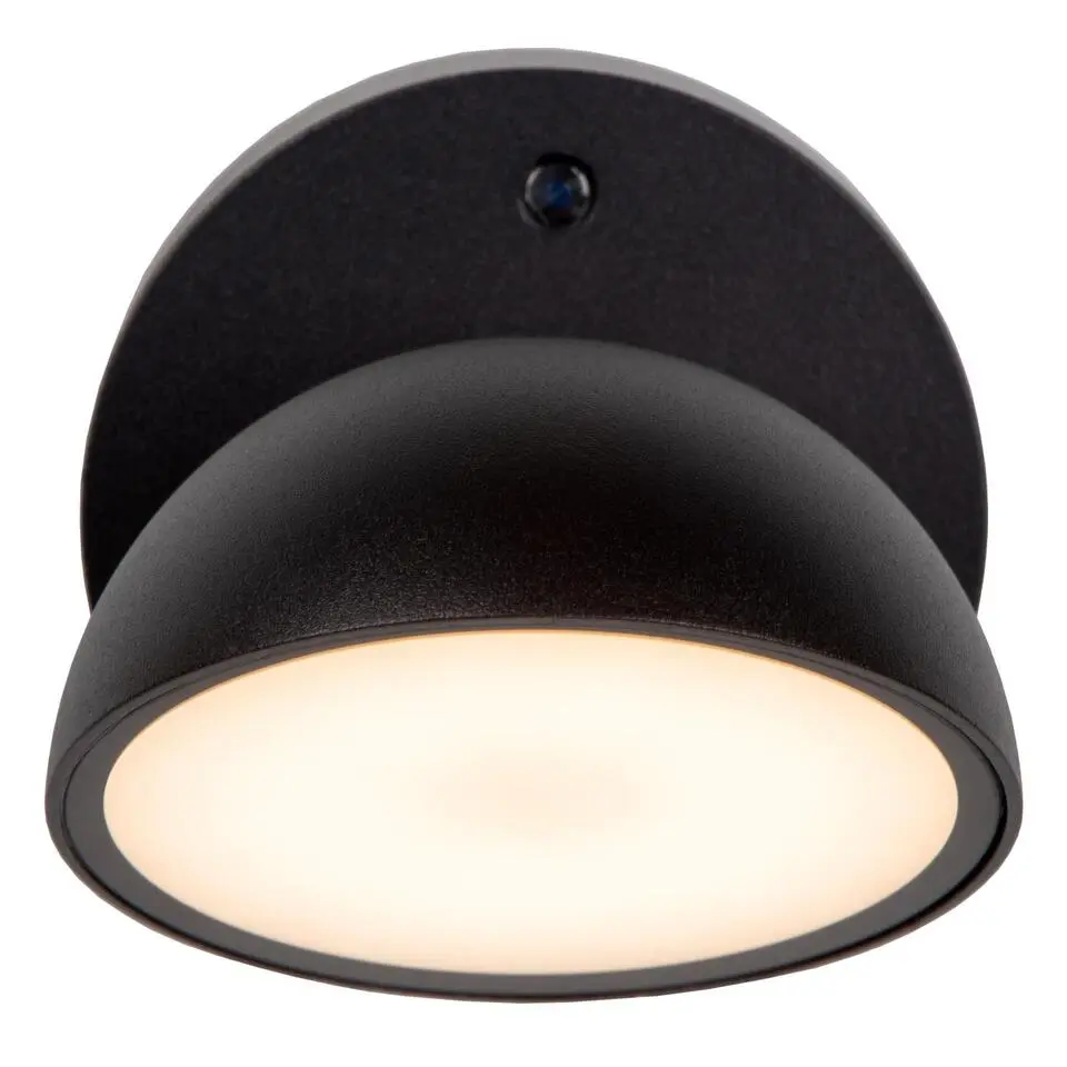 Lucide FINN Wandlamp - Zwart