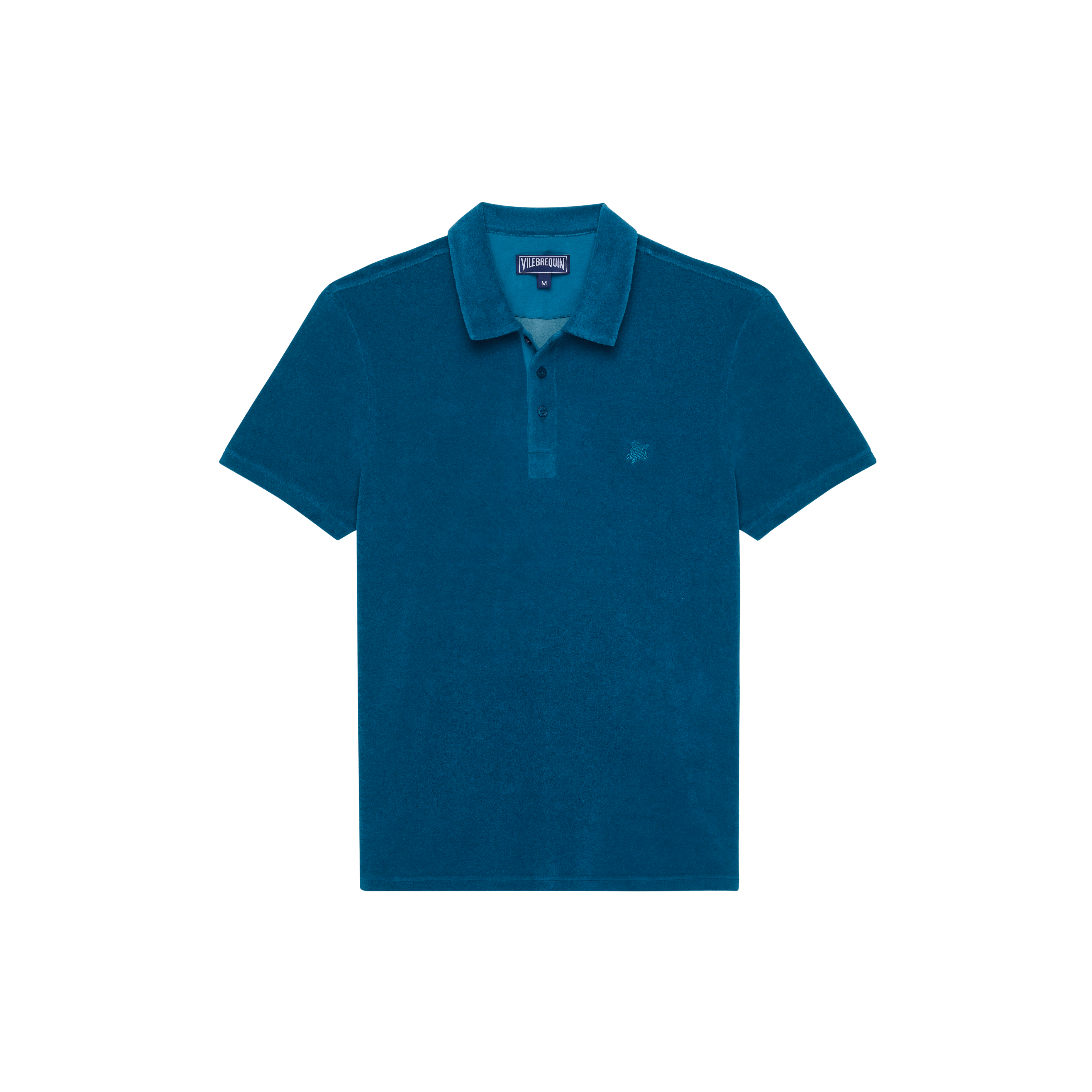 Polo en Coton Éponge Organique Homme Uni