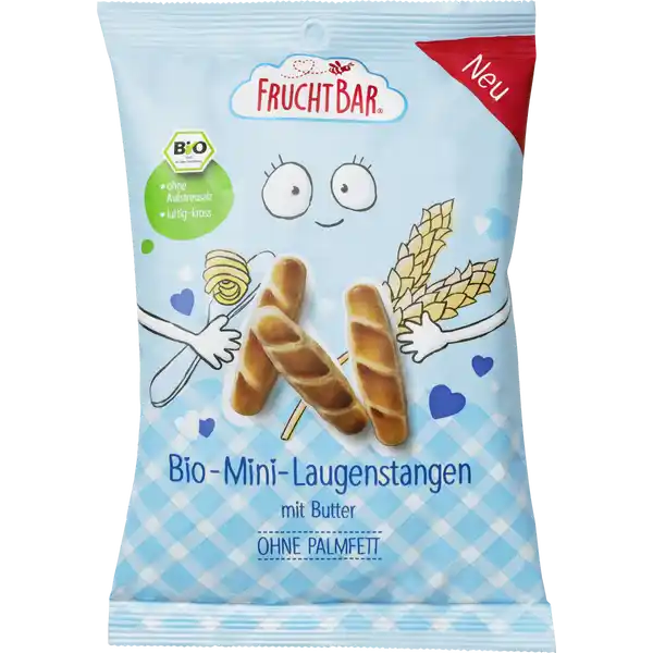 Bio Mini Laugenstangen mit Butter