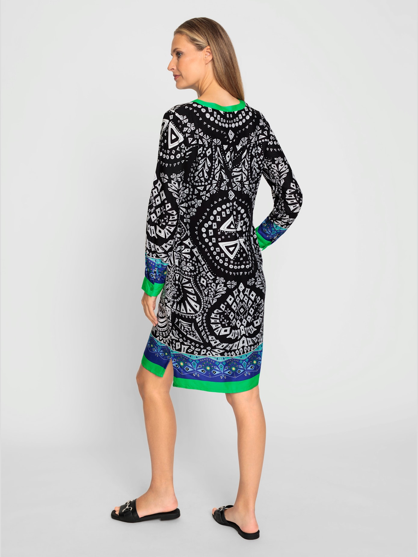 Robe imprimée qualité tissée