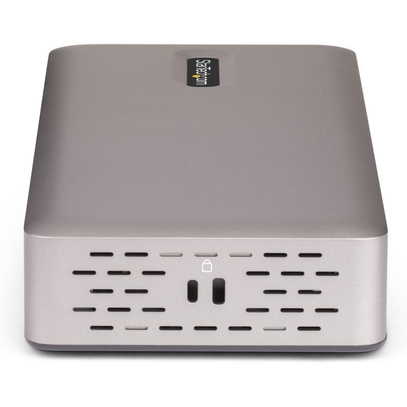 StarTech.com Station d'Accueil USB4 pour 3 Écrans, HDMI ou DisplayPort 4K 60 Hz, Charge d'Ordinateur Portable 100 W, 2,5 GbE, Station d'Accueil Multi-Écrans USB-C, Sans Pilote