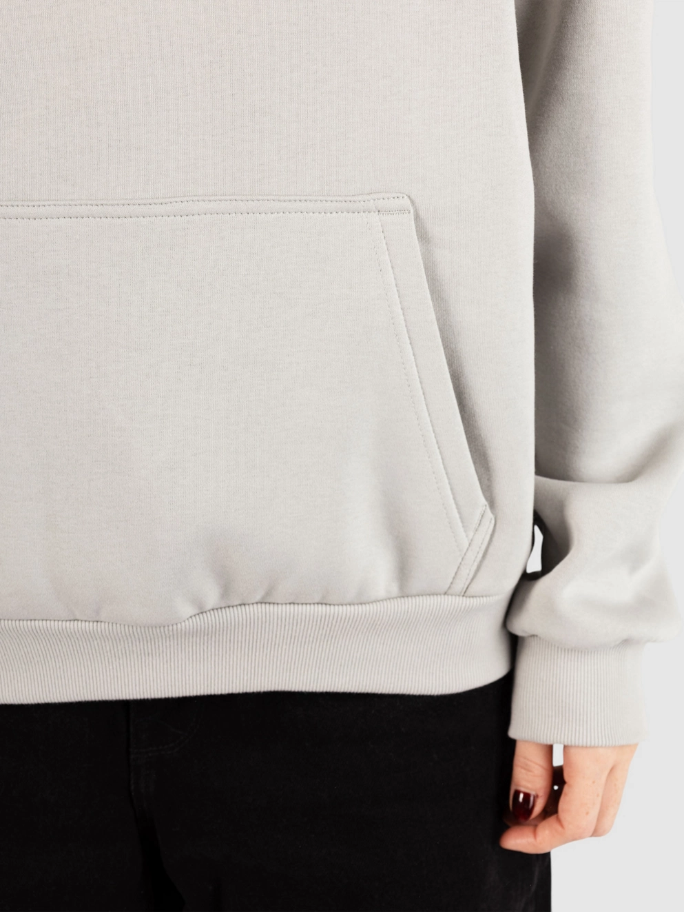 Urban Classics Fluffy Hoodie light asphalt