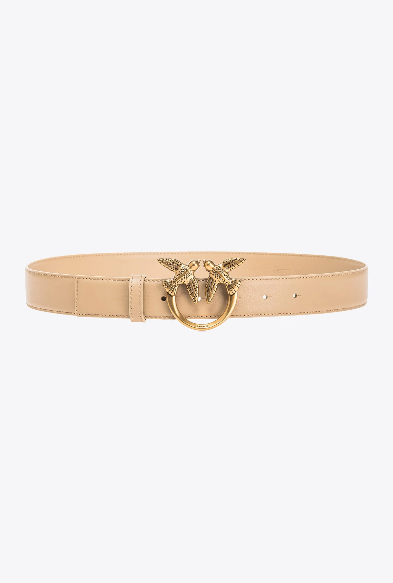 Ceinture love birds | Marron