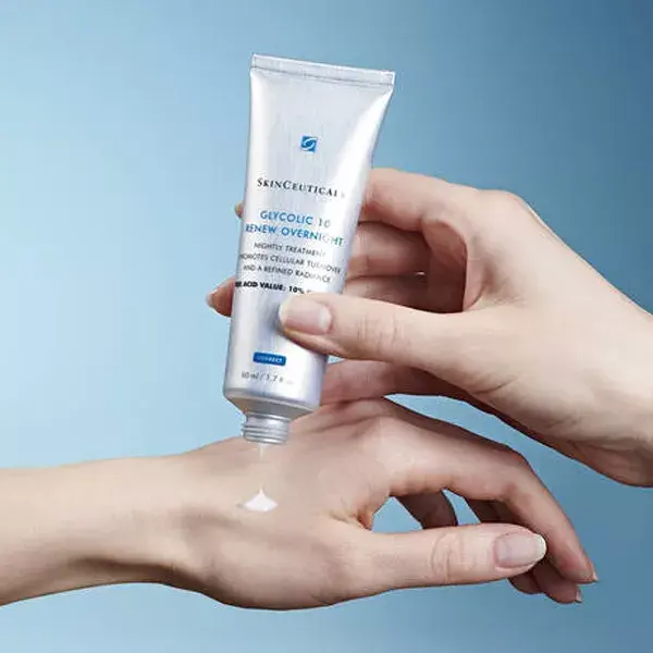 Creme facial esfoliante noturno antienvelhecimento SkinCeuticals Glycolic 10 Renew 50ml