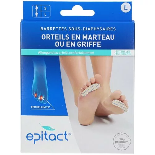 Epitact Barrettes Sous-Diaphysaires - Homme Taille L - 1 Paire