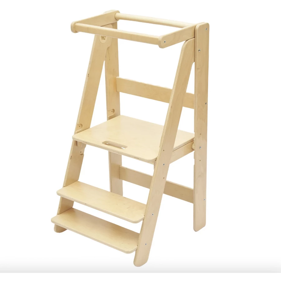 Montessori® Lernturm - zusammenklappbar - Learning Tower - foldable Montessori® by Busy Kids mehrfarbig