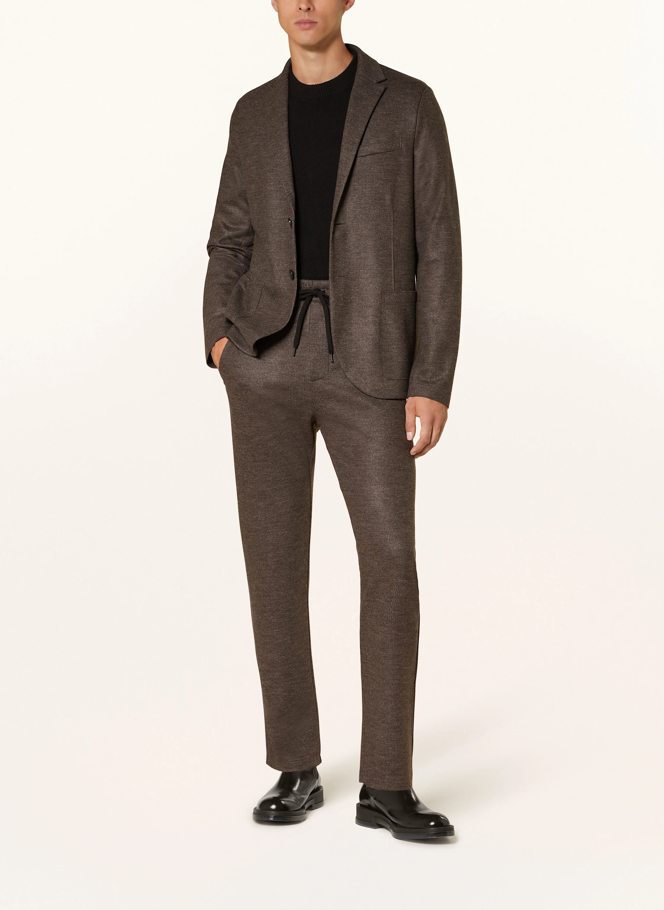 HARRIS WHARF LONDON Anzughose BARBERIS im Jogging-Stil Slim Fit