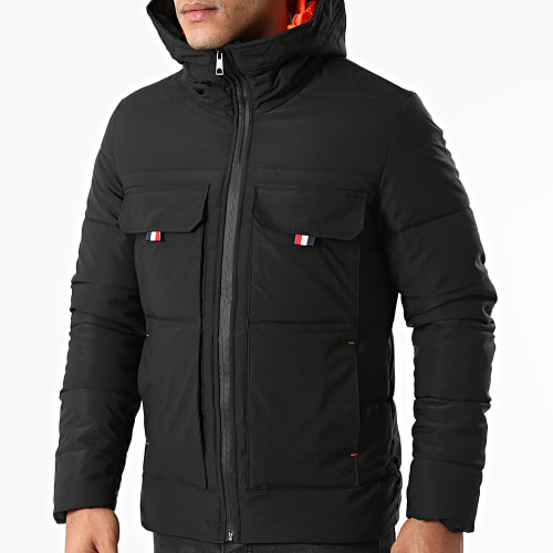 Veste Zippée A Capuche 5073KY Noir