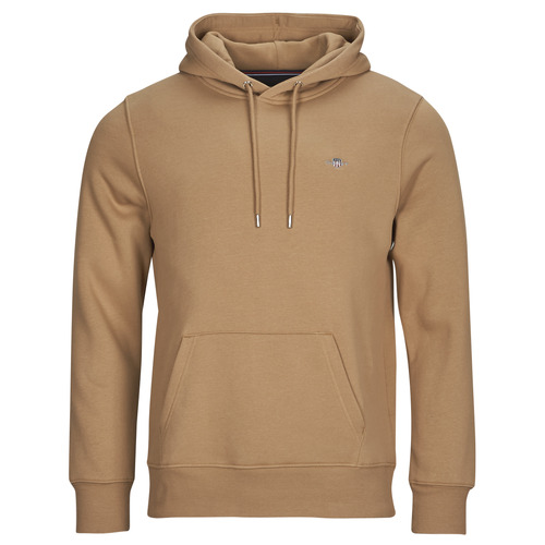 Gant - REG SHIELD HOODIE - Beige