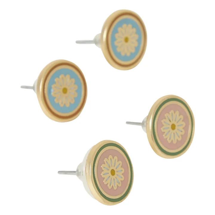 Grech & Co Boucles d'oreilles  | Bleu