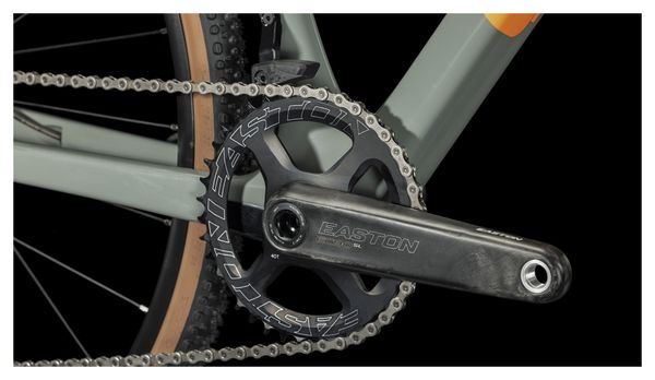 Vélo de Cyclocross Cube Cross Race C:62 Pro Shimano GRX 11V 700 mm Gris Vert Swamp