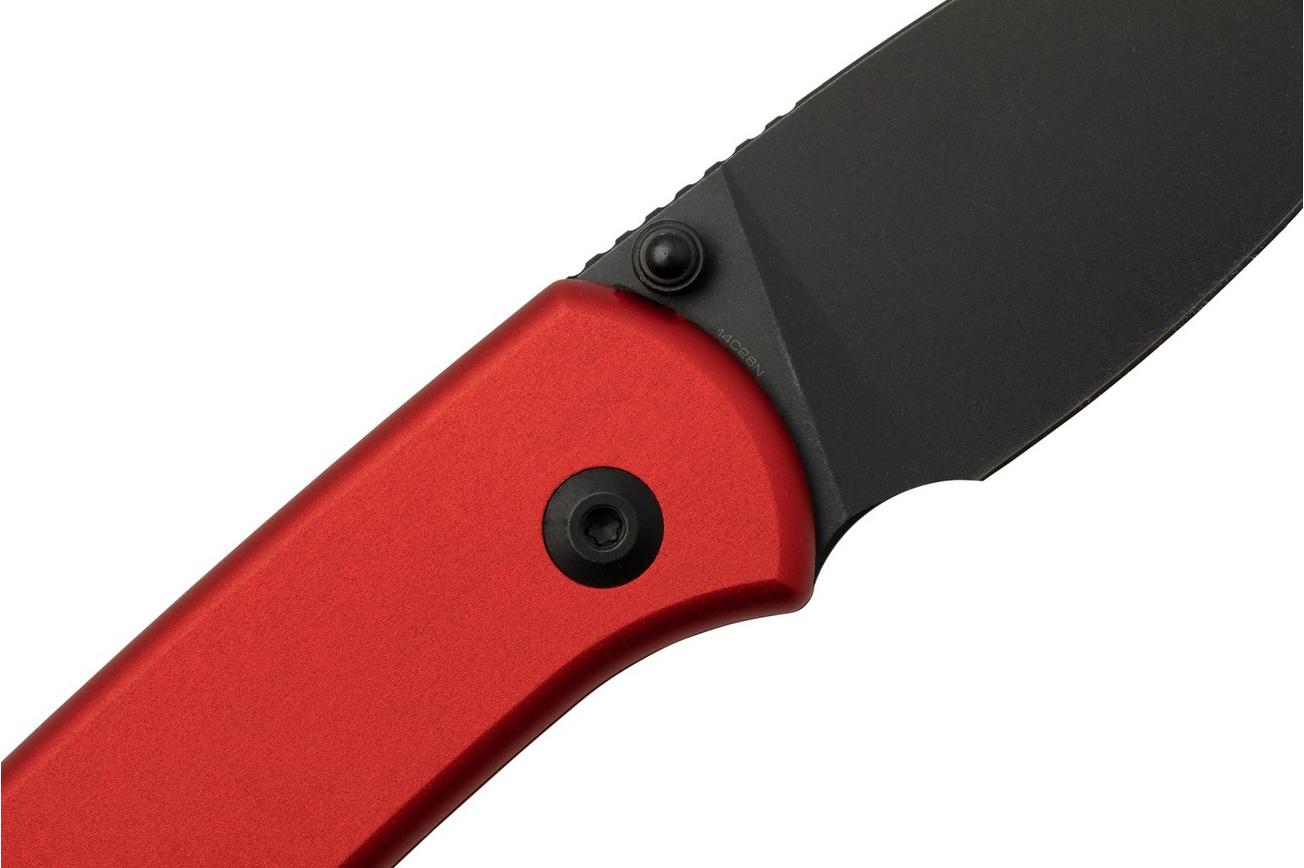 Civivi Qubit C22030E-2 Red Aluminium, zakmes