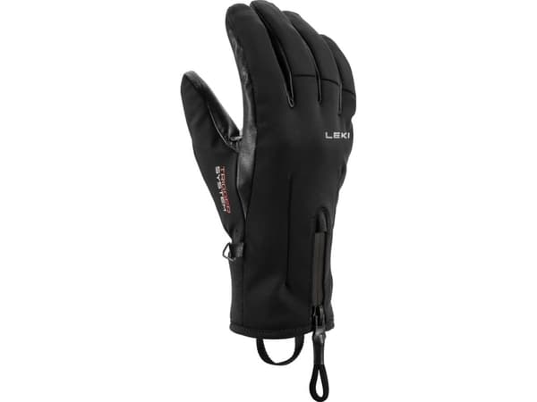 Leki Hansker Ebony 3D Dame, sort, størrelse: 8,5