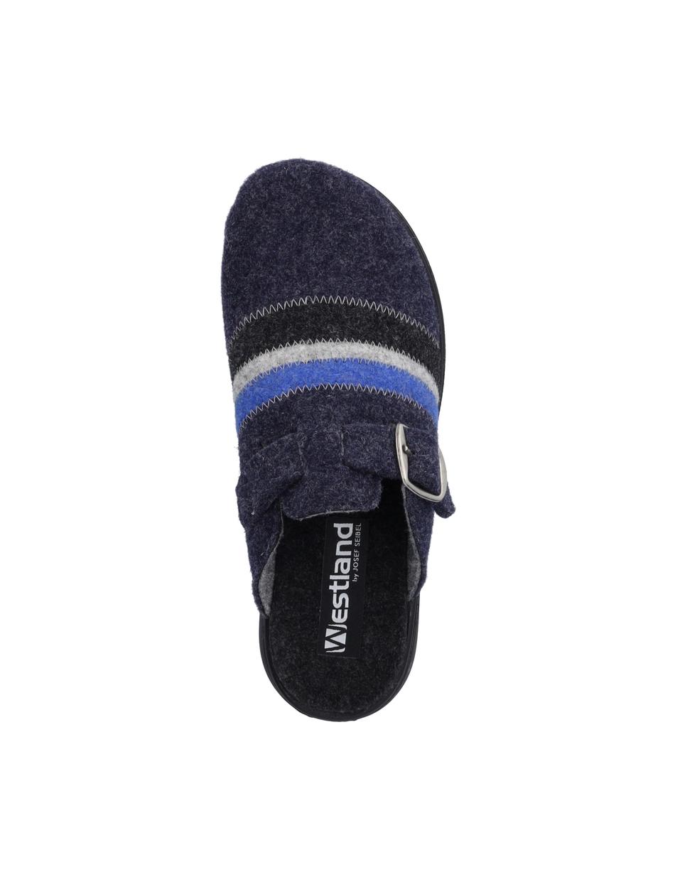 Hausschuh Korsika 347, jeans-multi