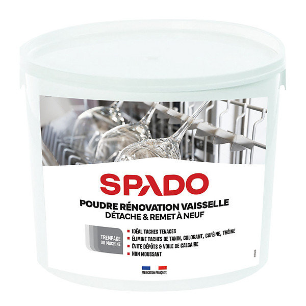 Poudre rénovation vaisselle Spado 5 kg