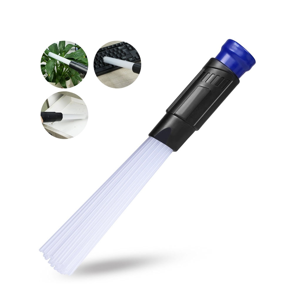 Staubsauger Aufsatz Reinigungsbürste mit 30 flexiblen Röhrchen für Auto / PC / Tastaturen / Heizkörper