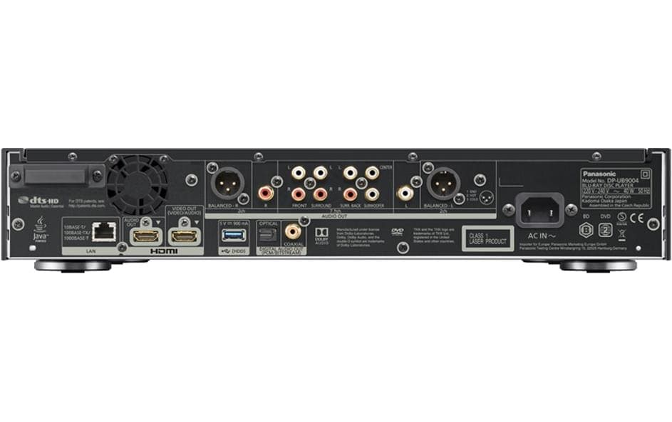 UHD Blu-ray Player DP-UB9004 Schwarz<br>Die neue Referenz für Bild- und Tonqualität – THX Zertifizierung