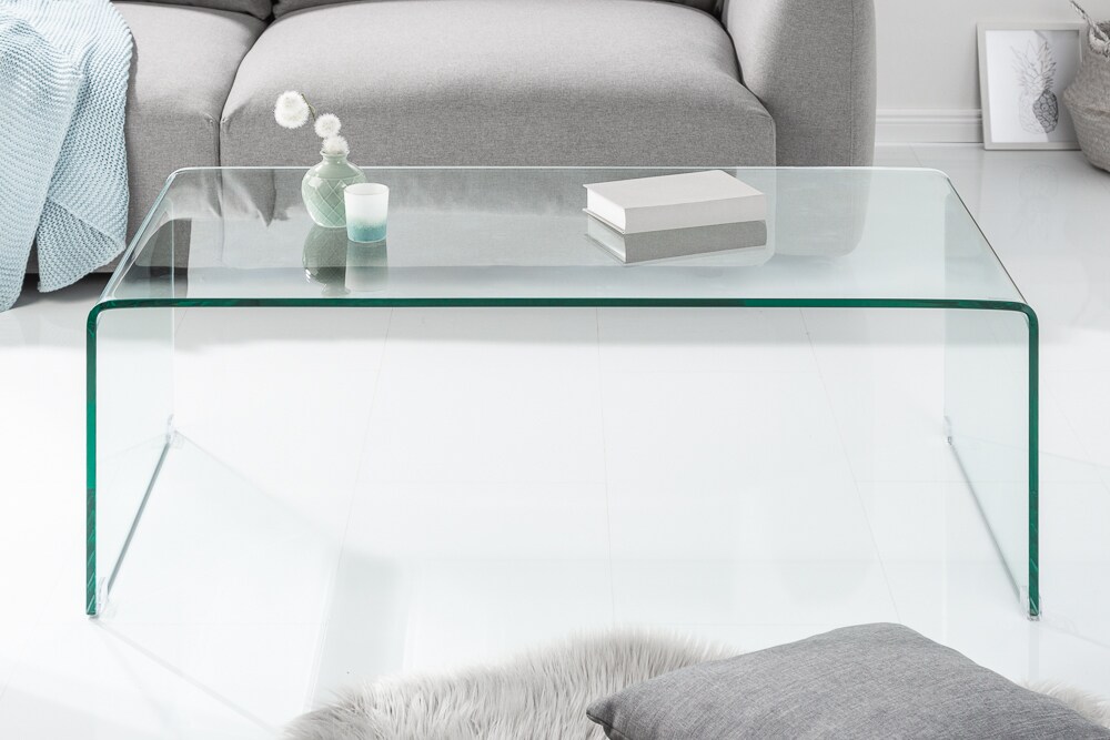 riess-ambiente Couchtisch FANTOME - 110cm transparent Glas