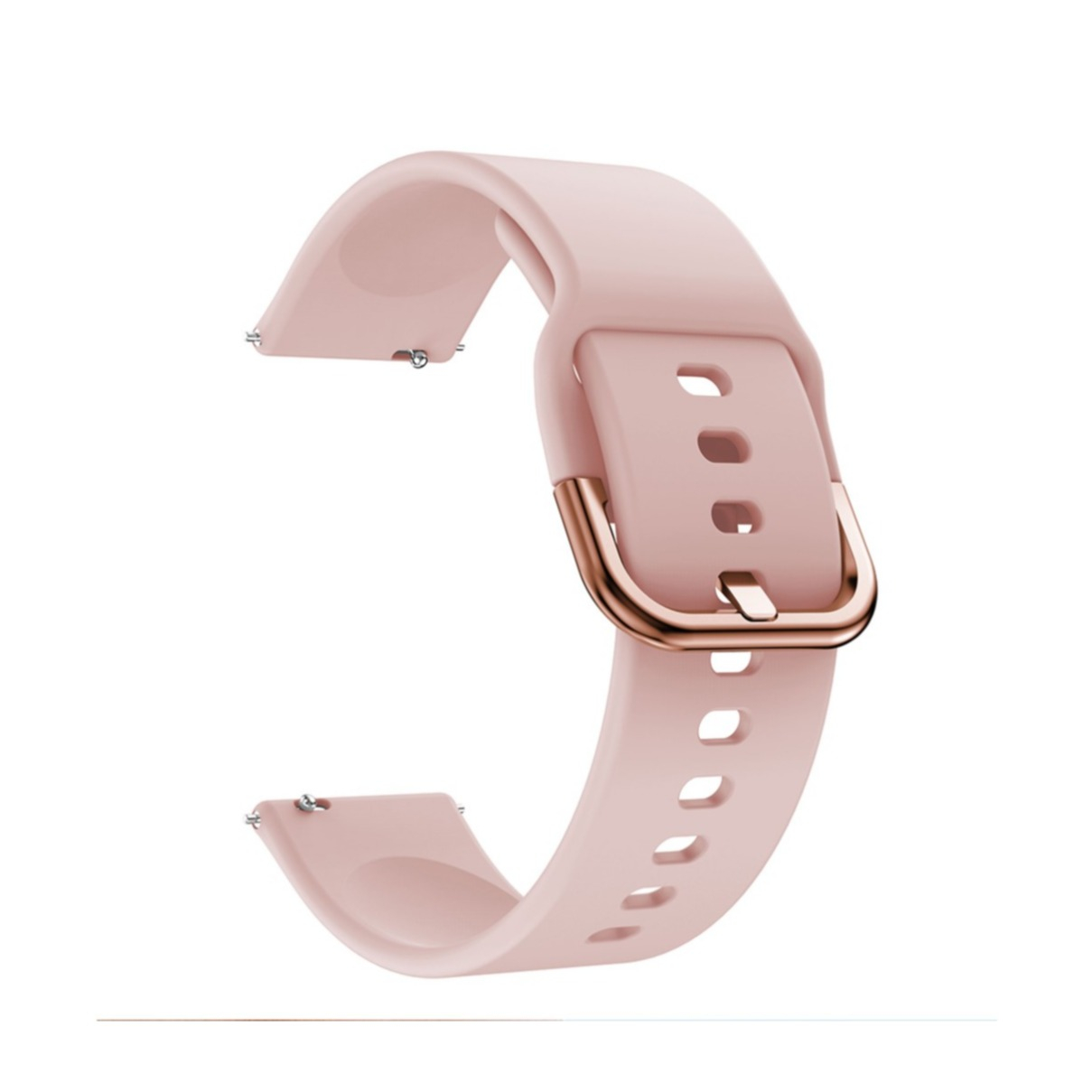 Samsung Galaxy Watch 4 Classic (42mm) Silikon Sport Armband mit Dornschliesse (Gelenkumfang: 160-210mm) - Rosa