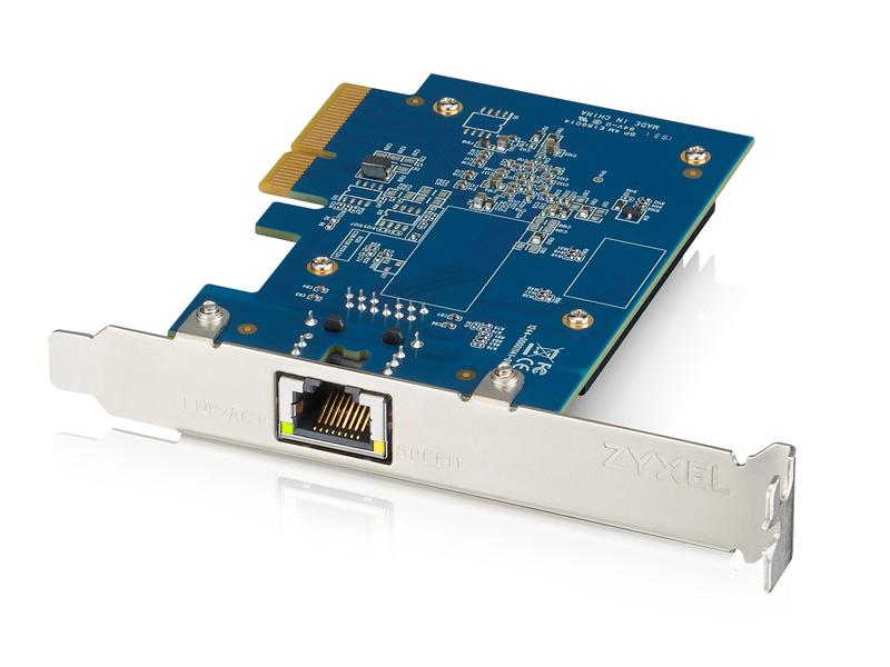 Zyxel Netzwerkkarte XGN100C 1x 10Gbps RJ-45 PCI-Express x4 10G Network Adapter PCIe Card mit Single RJ45 Port