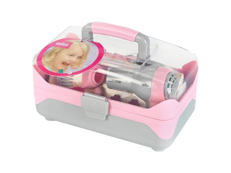 Klein-Toys BRAUN Schönheitskoffer Frisier- und Styling-Set