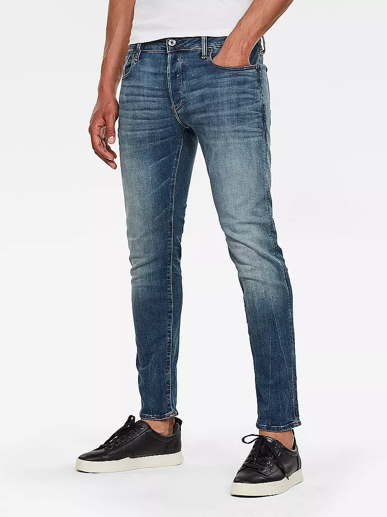 G-STAR RAW Jeans Slim Fit 3301 blau