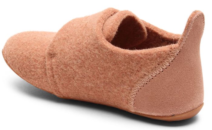 Uldhjemmesko m/Velcro