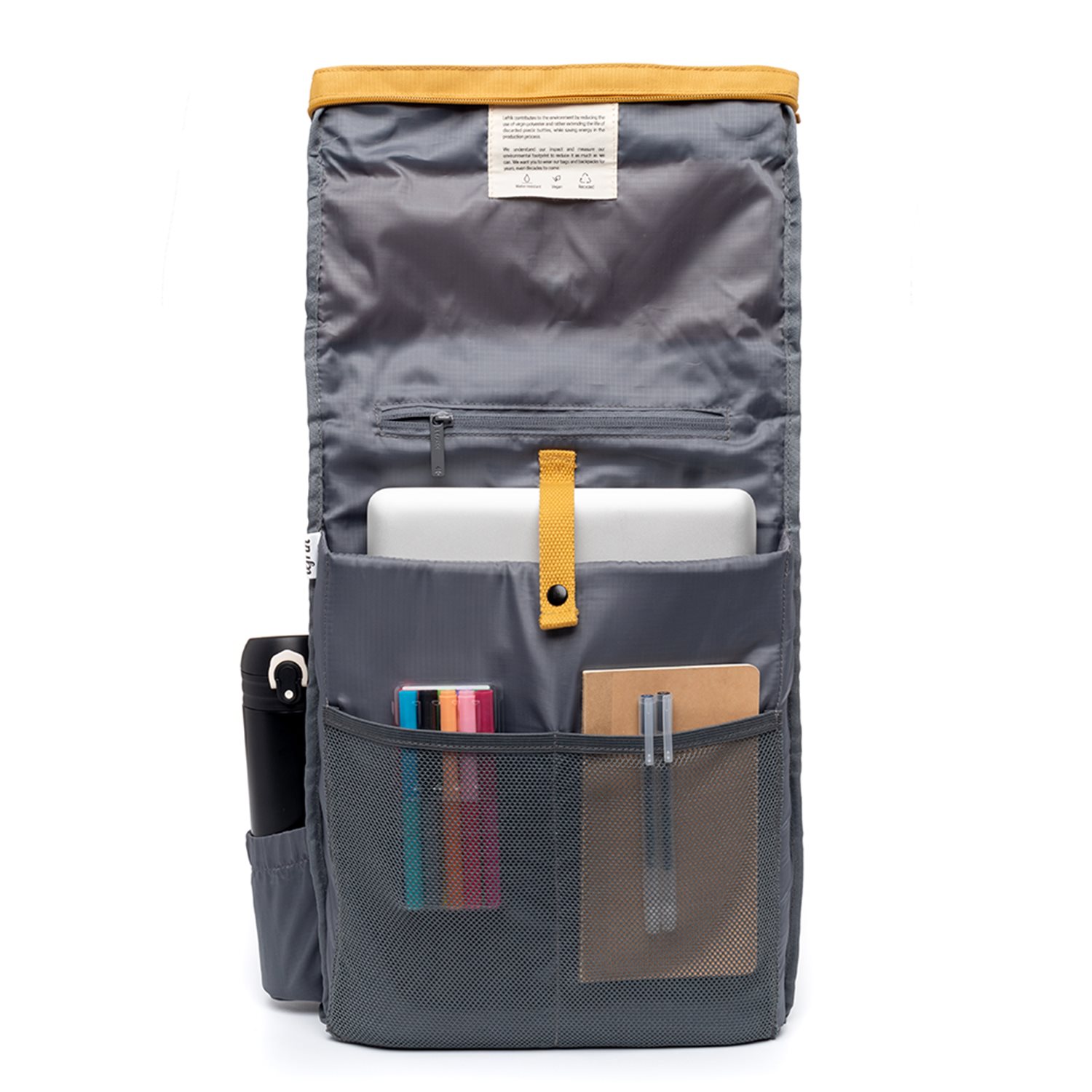 Lefrik Roll Backpack new mustard